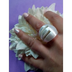 KUGWA AWIRI Ring -White-