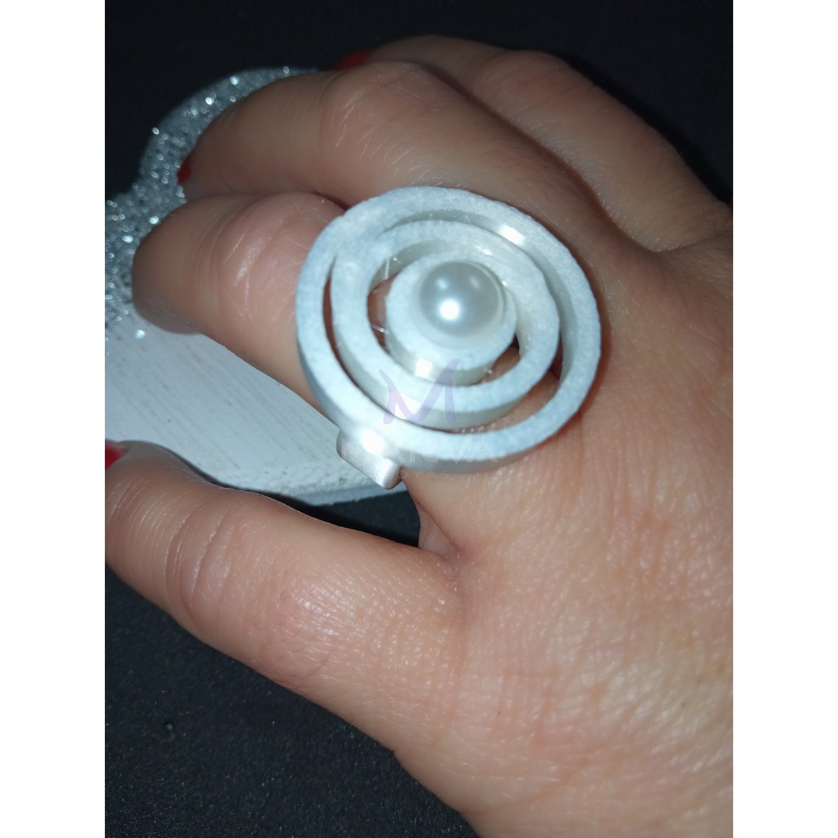 MADZI OTSATIRA Ring -White-