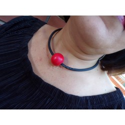 Collar UTAWALEZA -Vermell-
