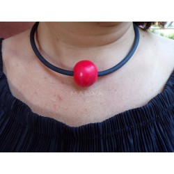 Collar UTAWALEZA -Rojo-