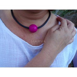 Collar UTAWALEZA -Rosa-
