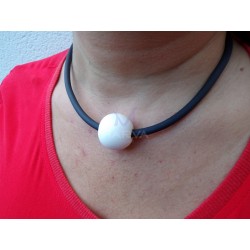 Collar UTAWALEZA -Blanc-