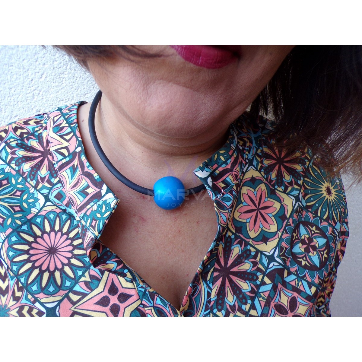 Collar UTAWALEZA -Azul-