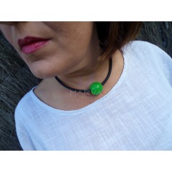 UTAWALEZA Necklace -Green-